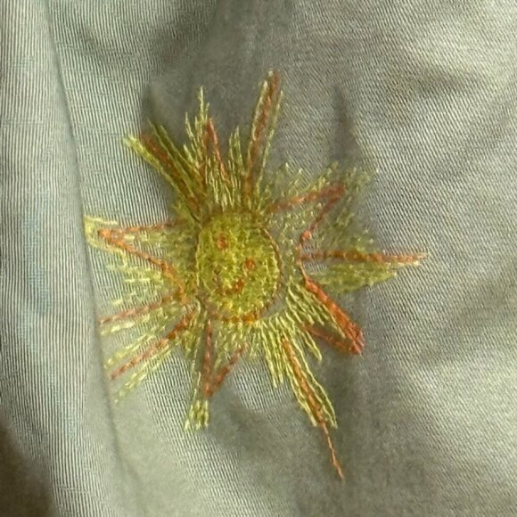 Teddy Fresh Embroidered Khaki Pants – Size 36 - Picture 4 of 13